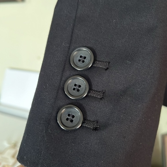 THE LIMITED Solid Navy Blue Fully Lined Button Down Blazer/Jacket, Sz 14, NWT. - Picture 5 of 12